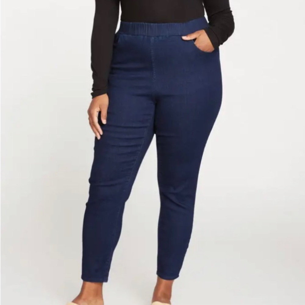 Universal Standard Don't Call Them Jeggings Jean/Legging Dark Denim Size 14/16